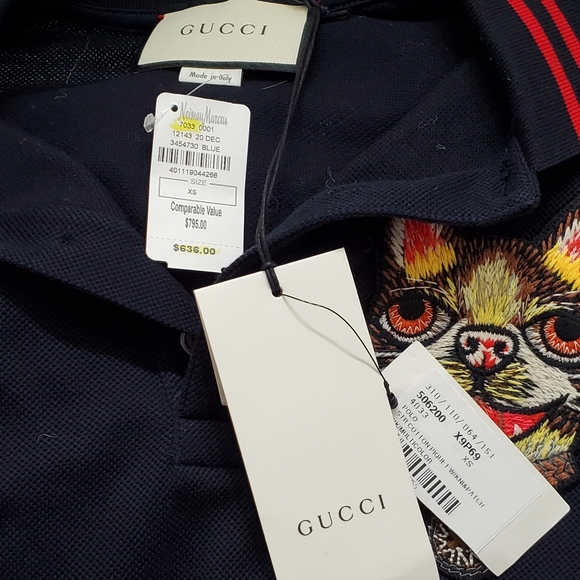 NWT Gucci Dog Patch Polo - Picture 10 of 15